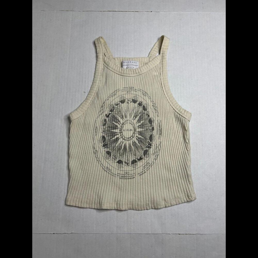 Kendall + Kylie Beige Tank Top - Kids‎ size Large